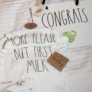 Rae Dunn Baby | NWT 3 Piece set with Gift Bag